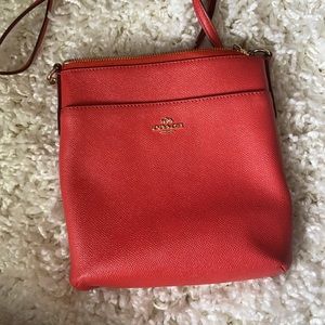Coach cross body purse